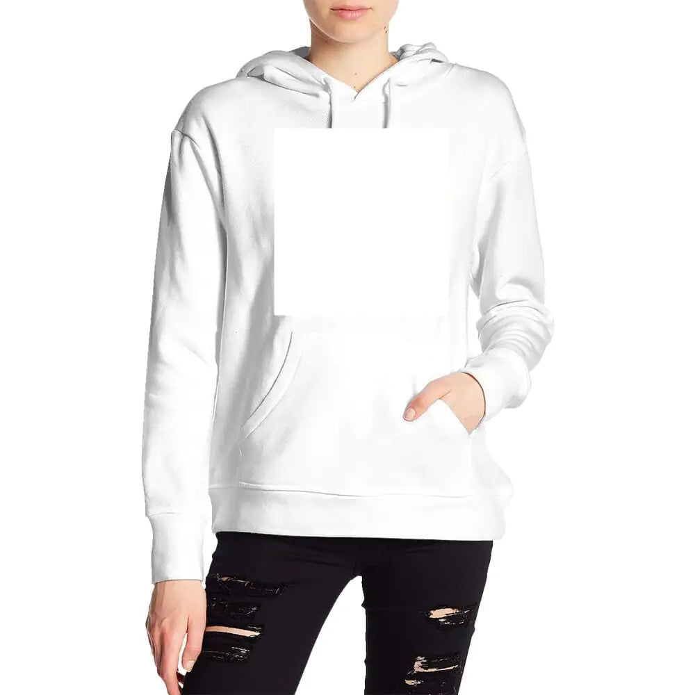 Couple Style Loose Soft Fleece Hooded Sweatshirt