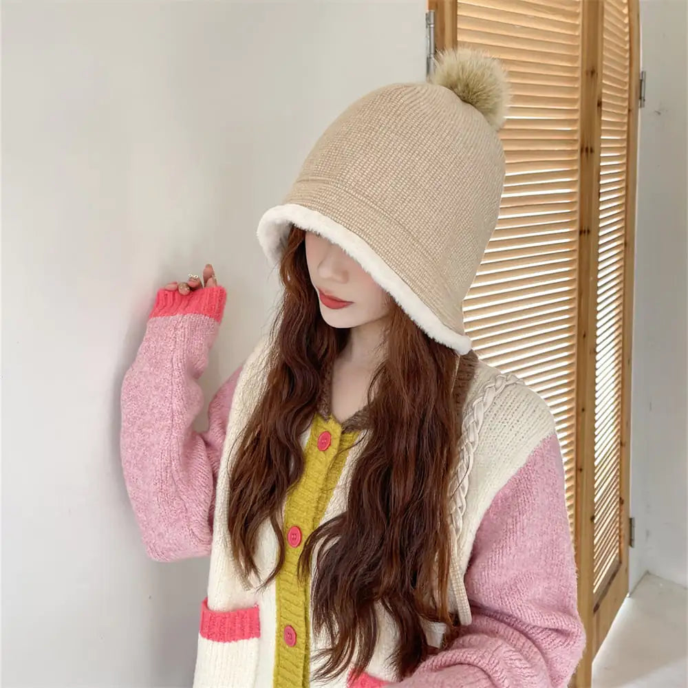 Women's Thick Fleece Fisherman Hat