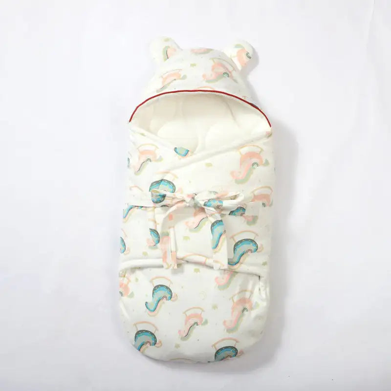 Thickened Pure Cotton Newborn Baby Swaddling Quilt