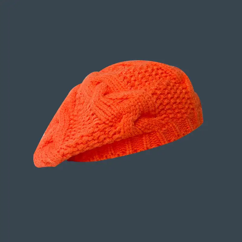 Japanese Wool Knitted Hat for Women - Autumn Winter